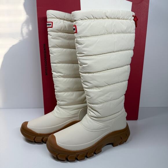 NIB •HUNTER BOOTS - Women's Intrepid Tall Snow Boot - Winter boots Size: 7 - Picture 4 of 13